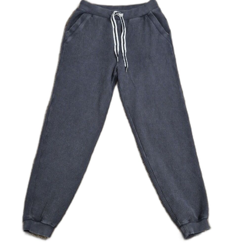 Aerie Jogger Pants S Charcoal Corduroy Ribbed Sweatpants Mens Unisex